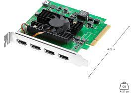 DeckLink Quad HDMI Recorder Capture Card