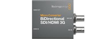 Micro Converter SDI/HDMI 3G BiDirectional w/Power Supply