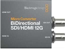 Micro Converter SDI/HDMI 12G BiDirectional -No Power Supply