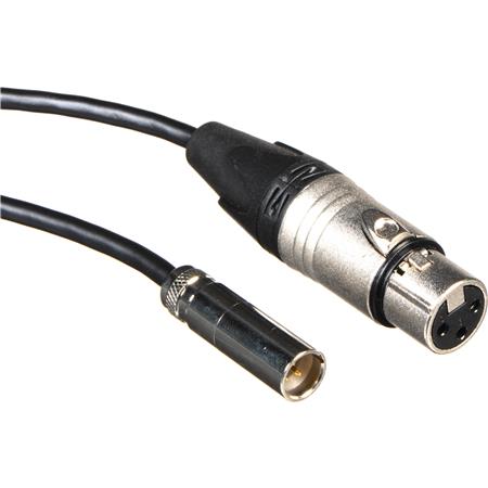 Video Assist Mini XLR Cables - 19.5in XLR to XLR - Set of 2